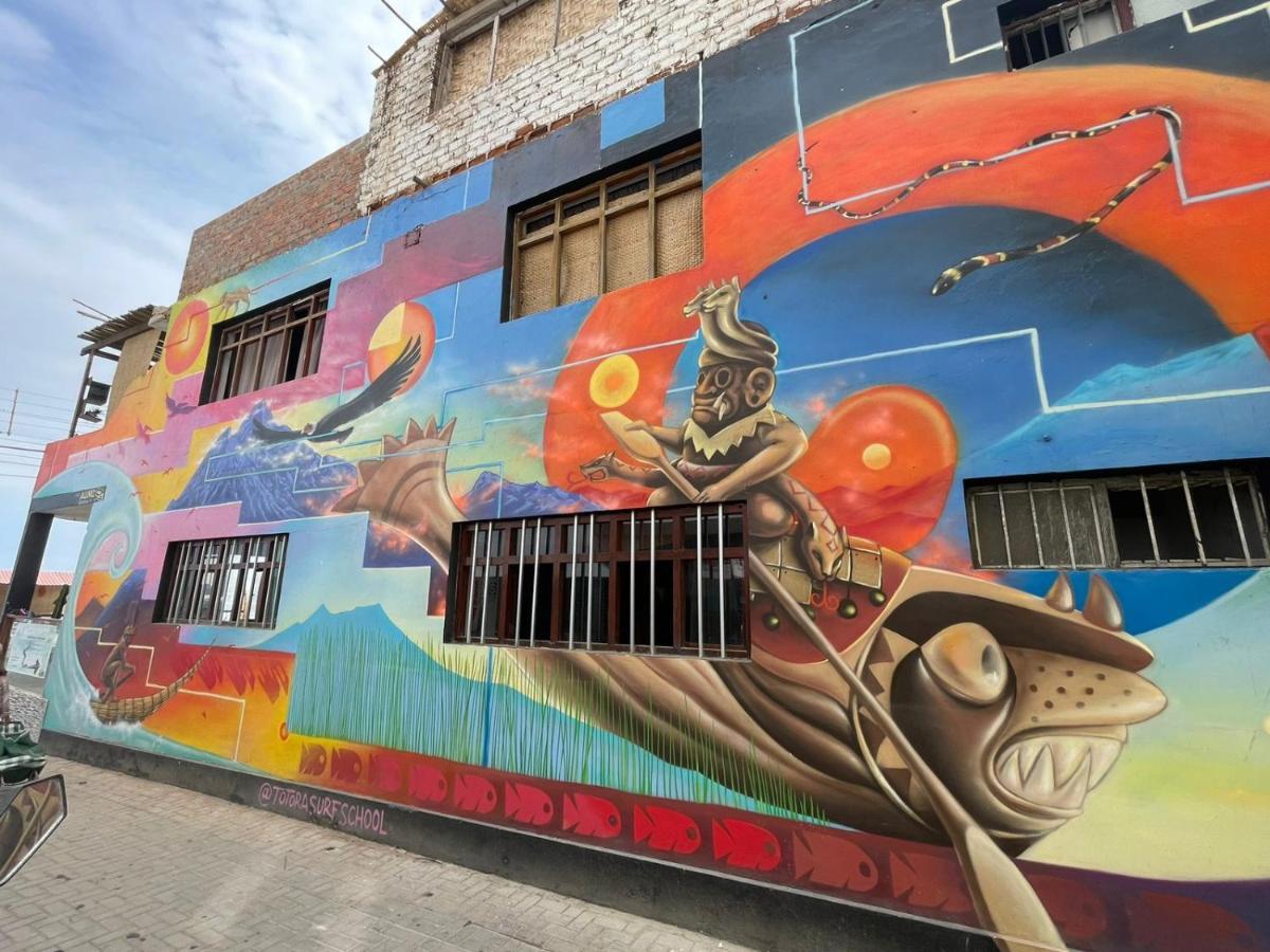 Totora Surf Hostel Huanchaco Exteriér fotografie