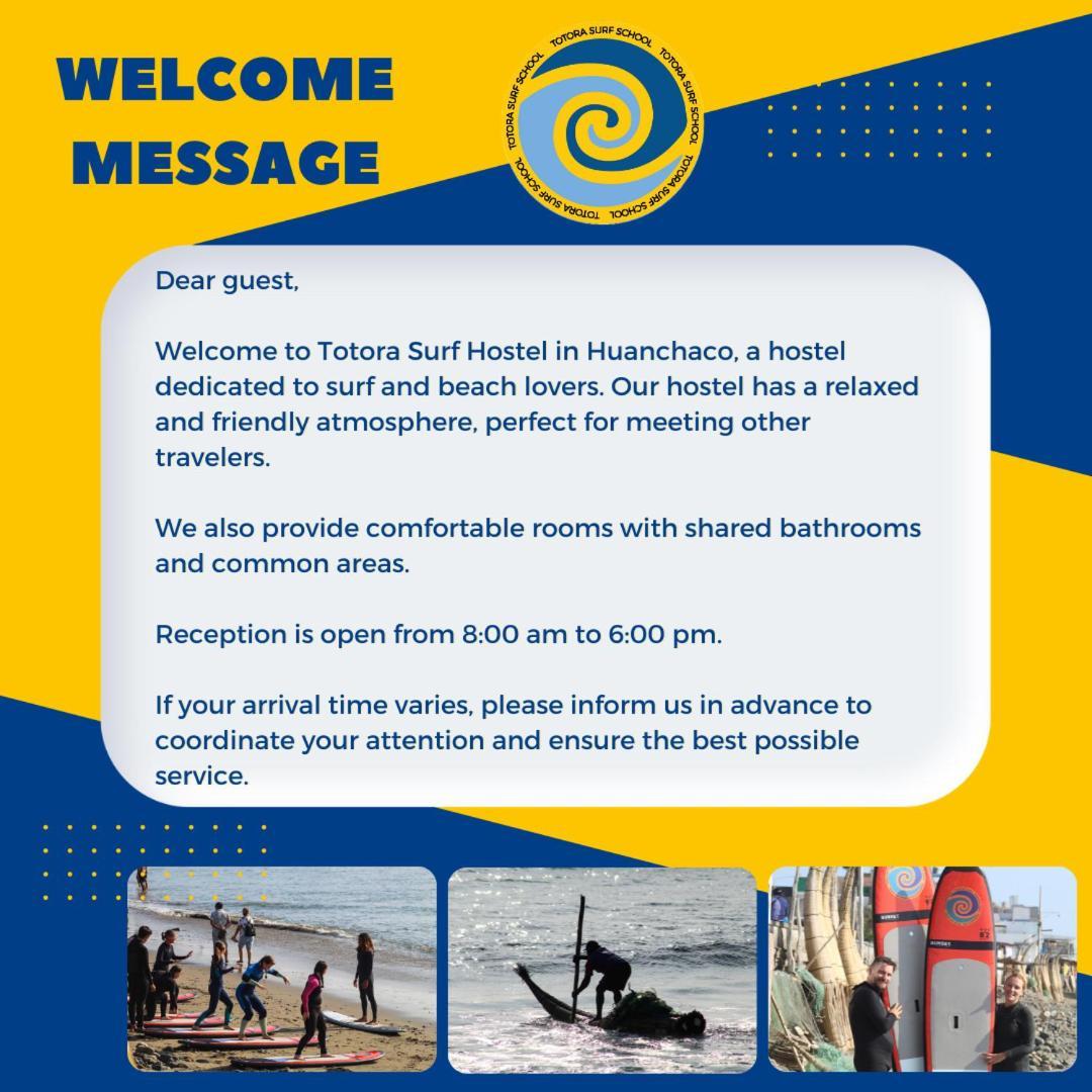 Totora Surf Hostel Huanchaco Exteriér fotografie